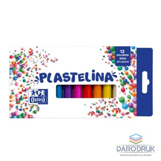 Oxford Plastelina 12 kol. mix Oxford (400167086)