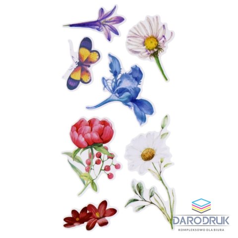 Starpak Naklejka (nalepka) Kwiaty Starpak (517763)