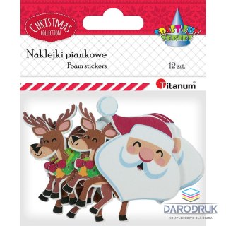 Titanum Naklejka (nalepka) Craft-Fun Series pianka Boże Narodzenie Titanum (20619)
