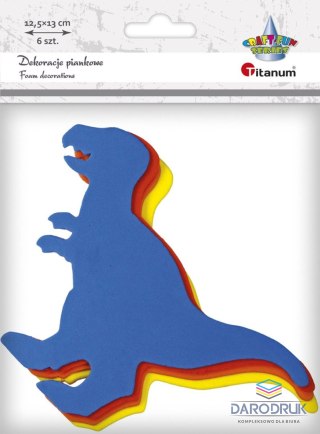 Titanum Ozdoba piankowa Craft-Fun Series dinozaur Tyrannosaurus Rex Titanum (21TX-092809)