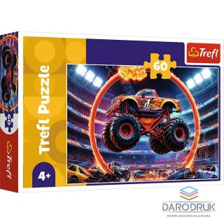 Trefl Puzzle Monster truck 60 el. Trefl (17404)