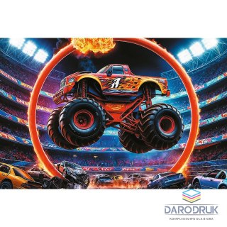 Trefl Puzzle Monster truck 60 el. Trefl (17404)