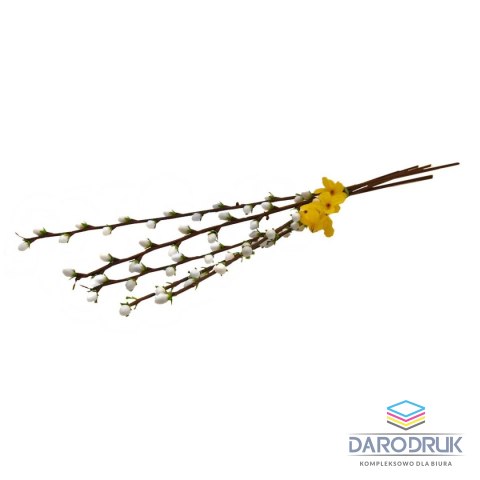 Arpex Kwiaty Bazie duże z listkami 50 cm Arpex (VJ4779)