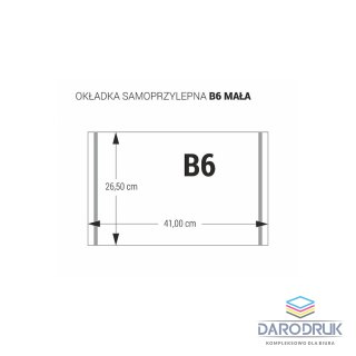 Biurfol Okładka B6 [mm:] 265x410 Biurfol (oz-56)