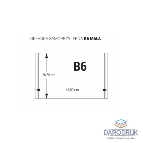 Biurfol Okładka B6 [mm:] 265x410 Biurfol (oz-56)