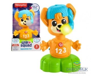 Fisher Price Zabawka edukacyjna LINK SQUAD LISEK MUZYCZNE PRZECIWIEŃSTWA Fisher Price (HYL37)
