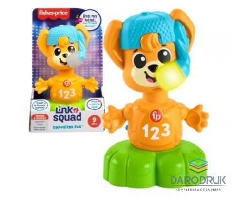 Fisher Price Zabawka edukacyjna LINK SQUAD LISEK MUZYCZNE PRZECIWIEŃSTWA Fisher Price (HYL37)