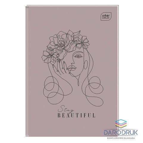 Interdruk Brulion A4 288k. 70g krata Interdruk (BRA4288#)