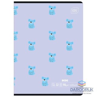 Interdruk Zeszyt A5 BEBE KIDS 32k. 90g krata Interdruk