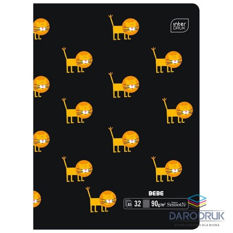 Interdruk Zeszyt A5 BEBE KIDS 32k. 90g krata Interdruk