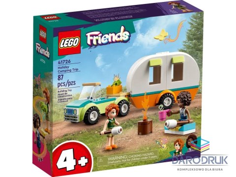 Lego Klocki konstrukcyjne Friernds Wakacyjna wyprawa na biwak Lego (41726)