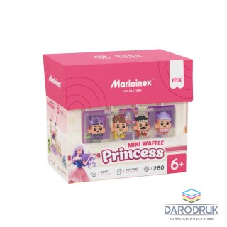 Marioinex Klocki konstrukcyjne Mini Waffle 280 elementów księżniczka Marioinex