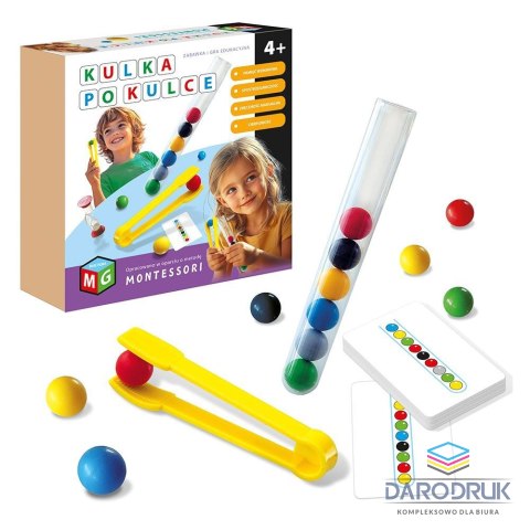 Multigra Gra edukacyjna MONTESSORI - KULKA PO KULCE Multigra