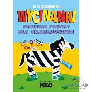 Niko Książeczka edukacyjna Wycinanki dla dzieci Niko
