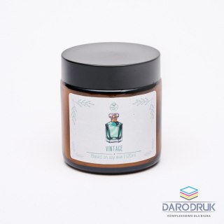 Pavoncella Świeczka ozdobna Smell me vintage 120 ml Pavoncella (5906492907443)