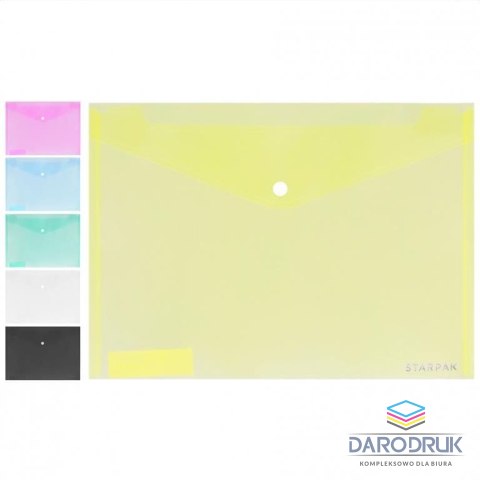 Starpak Teczka plastikowa na zatrzask Office A5 mix Starpak (449980)