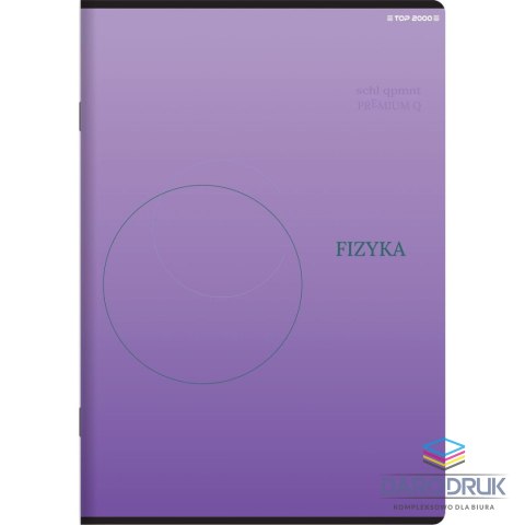 Top 2000 Zeszyt A5 fizyka mix 60k. 70g krata Top 2000 (400168954)
