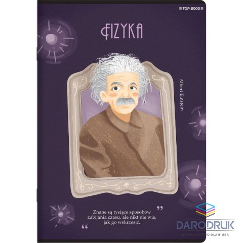 Top 2000 Zeszyt A5 fizyka mix 60k. 70g krata Top 2000 (400168954)
