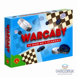 Alexander Gra planszowa Warcaby 12 wersji Alexander