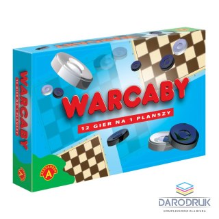 Alexander Gra planszowa Warcaby 12 wersji Alexander