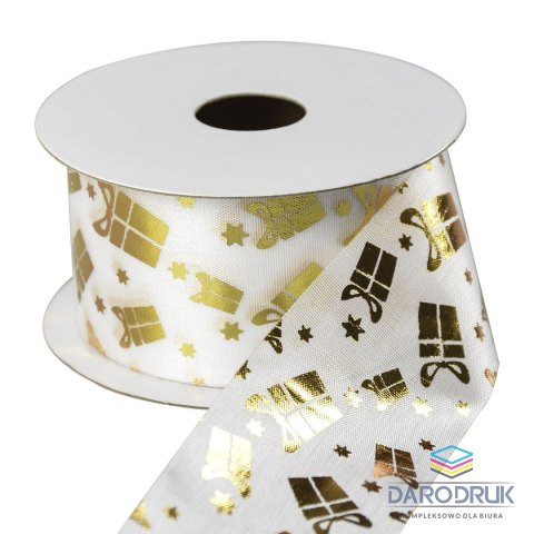 Arpex Taśma ozdobna Glamour 38x2,74 [mm x m] złoty Arpex (BN4414)