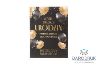 Art Nuvo Kartka składana urodzinowy Art Nuvo (5905771370183)