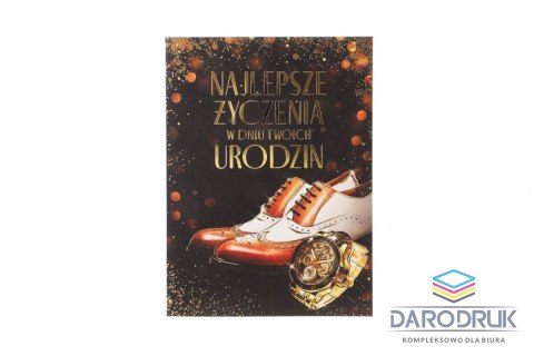 Art Nuvo Kartka składana urodzinowy Art Nuvo (5905771370183)