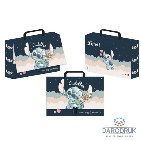 Beniamin Teczka kartonowa na suwak Stitch A4 mix Beniamin (0620)