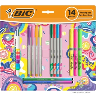 Bic Zestaw piśmienniczy BL 8SSZT MIXED PACK COLORFUL Bic (503835)