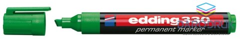 Edding Marker permanentny wkład zielony 1,0-5,0mm ścięta końcówka Edding