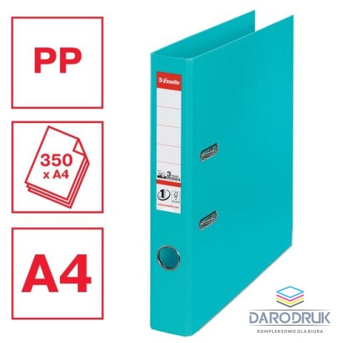 Esselte Segregator dźwigniowy No.1 Power A4 50mm turkusowy Esselte (811560)