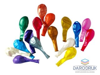 Godan Balon gumowy Metalizowane metalizowany 100 szt mix 260mm 10cal Godan