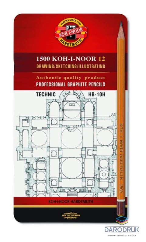 Koh-I-Noor Ołówek 1502/I (różne) Koh-I-Noor