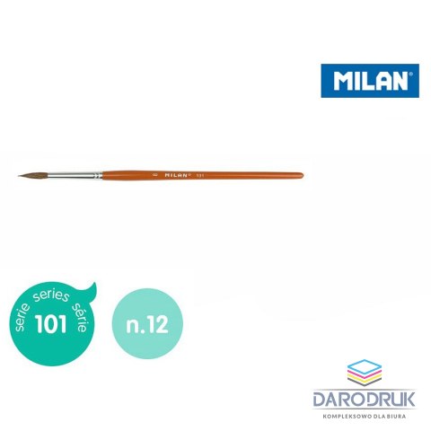 Milan Pędzel 101 12 nr 12 Milan (80312/6)