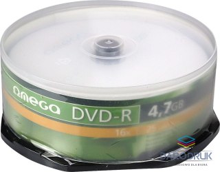 Omega Płyta dvd 4,7GB x16 Omega (56815)