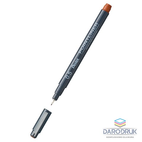 Pentel Cienkopis POINTLINER MIEDZIANY wkład miedziany 1kol. Pentel (S209-5SG)