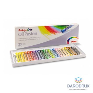Pentel Pastele olejne 25 kol. Pentel
