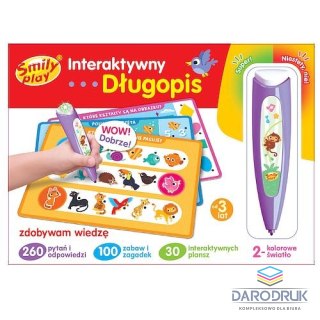 Smily Play Zabawka edukacyjna Interaktywny długopis zdobywam wiedzę Smily Play (SP98305)