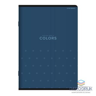 Top 2000 Zeszyt A5 colors niebieski 60k. 70g krata Top 2000 (400169184)
