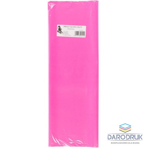 Bibuła gładka rózowa jasna gładka różowa 700mm x 500mm (11)