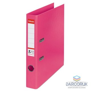 Esselte Segregator dźwigniowy No.1 Power A4 50mm fuksja Esselte (811413)
