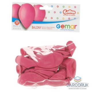 Godan Balon gumowy BALON PASTEL pastelowy bordowa 260mm 10cal Godan (G90/07/10)