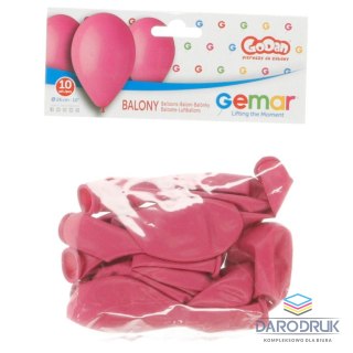Godan Balon gumowy BALON PASTEL pastelowy bordowa 260mm 10cal Godan (G90/07/10)