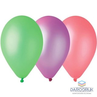Godan Balon gumowy pastel disco 3 szt. mix 12cal Godan (GZ-DIS3)