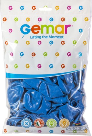 Godan Balon gumowy pastelowy 100 szt niebieski Godan (G110/10)