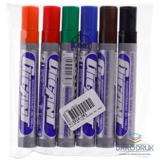 Kamet Marker suchościeralny wkład mix 1,5-2,5mm okrągła końcówka Kamet