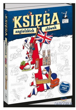 Kapitan Nauka Książeczka edukacyjna Księga angielskich słówek Kapitan Nauka (9788366053380)
