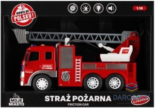 Mega Creative Samochód strażacki Moje miasto z wodą Mega Creative (522121)