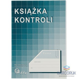 Michalczyk i Prokop Druk offsetowy A4 książka kontroli 20k. Michalczyk i Prokop (P11-U)
