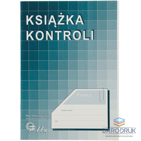 Michalczyk i Prokop Druk offsetowy A4 książka kontroli 20k. Michalczyk i Prokop (P11-U)